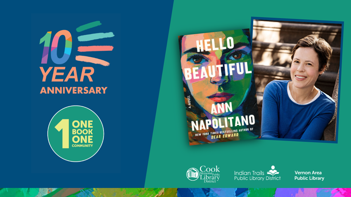 One Book One Community Finale Event with Author Ann Napolitano at Stevenson High School in Lincolnshire